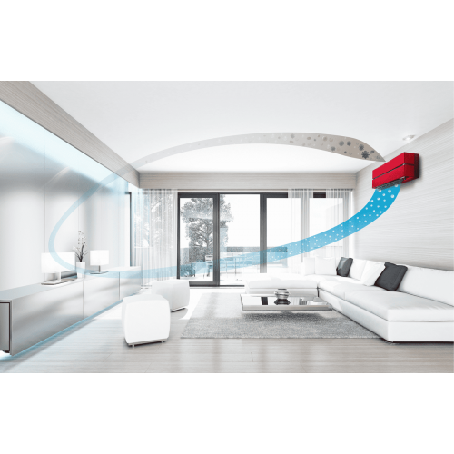 MITSUBISHI ELECTRIC MSZ-LN25VGR-MUZ-LN25VG (рубиново-красный, инвертор)